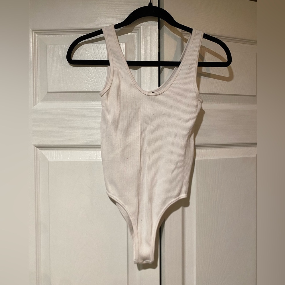 Zara white bodysuit